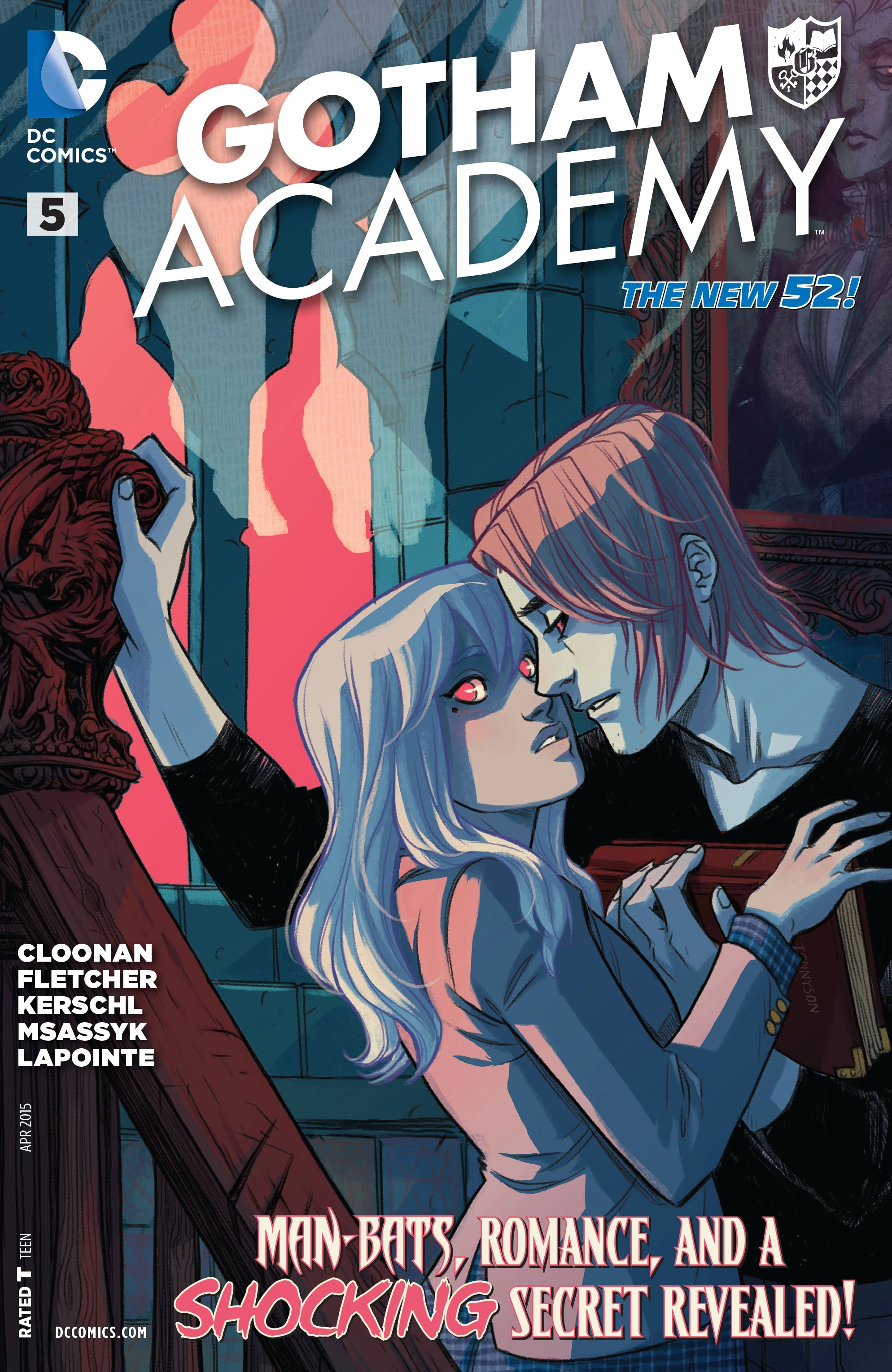 Gotham Academy #5 (DC, 2015 — Cover A) cover